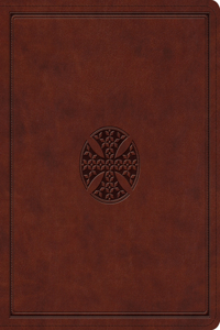 ESV Journaling Bible (Trutone, Brown, Mosaic Cross Design)