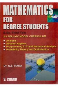 Mathematics For Degree Students