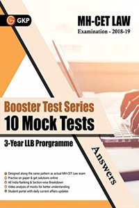 MH-CET Law Examination 2018 Booster Test Series: 10 Mock Tests