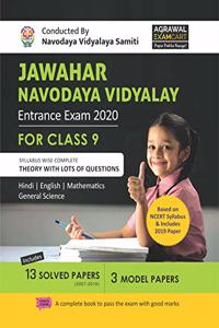 Jawahar Navodaya Vidyalaya Class 9 Entrance Exam Complete English Guidebook 2020
