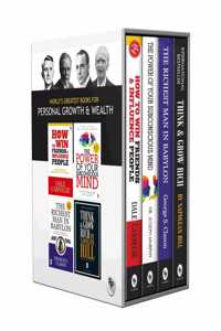 World’s Greatest Books For Personal Growth & Wealth (Set of 4 Books) : Perfect Motivational Gift Set