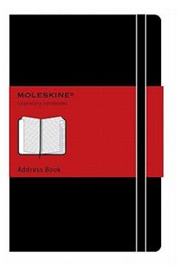 Moleskine Pocket Address Book: Black