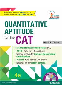 Quantitative Aptitude for the CAT, 4/e