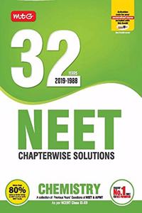 32 Years NEET-AIPMT Chapterwise Solutions - Chemistry 2019