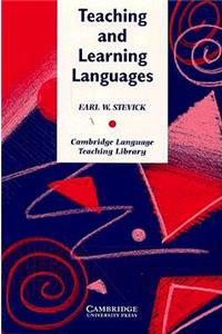 Teaching and Learning Languages