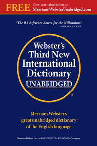 Webster's Third New International Dictionary