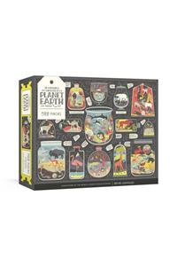 Wondrous Workings of Planet Earth Puzzle: Ecosystems of the World 500-Piece Jigsaw Puzzle and Poster: Jigsaw Puzzles for Adults and Jigsaw Puzzles for Kids
