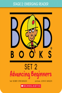 Bob Books - Advancing Beginners Box Set Phonics, Ages 4 and Up, Kindergarten (Stage 2: Emerging Reader)