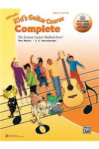 ALFREDS KIDS GUITAR COURSE COMPLETE BOOK: The Easiest Guitar Method Ever!, Book & Online Video/Audio/Software