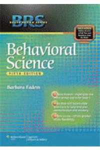 BRS Behavioral Science, 6/e with thePoint  Access Code