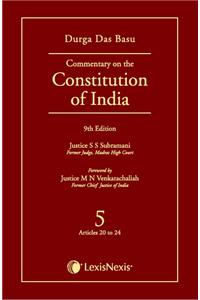Commentary on Constitution of India Vol 5