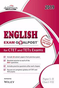 English Exam Goalpost for CTET and TET Exams, Paper I - II, Class I - VIII, 2019