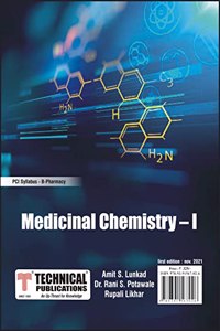 Medicinal Chemistry I for B. PHARMACY - PCI SYLLABUS - TEXTBOOK