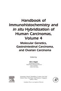 Handbook of Immunohistochemistry And in situ Hybridization of Human Carcinomas