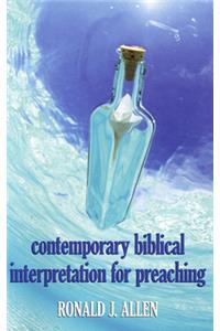 Contemporary Biblical Interpretation for Preaching