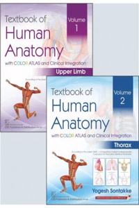 Textbook Of Human Anatomy With Color Atlas And Clinical Integration 2 Vol Set (Pb 2021)