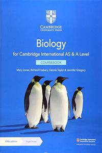 Cambridge International as & a Level Biology Coursebook with Digital Access (2 Years) 5ed