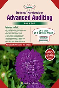 Padhuka's Students Handbook on Advanced Auditing: for CA Final Old Syllabus