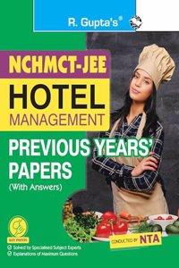 NCHMCT-JEE: Hotel Management â€“ Previous Years' Papers (with Answers)