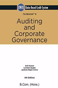 Taxmann's Auditing and Corporate Governance | Choice Based Credit System (CBCS) | 4th Edition | January 2021
