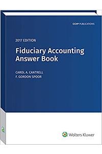 Fiduciary Accounting Answer Book, 2018