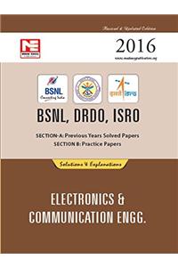BSNL DRDO ISRO - Electronics Engineering: Previous Solved Papers 2016