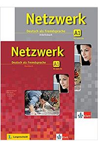 Netzwerk Deutsch als Fremdsprache A1 (Textbook + Workbook + Glossar) (with 2 CDs)