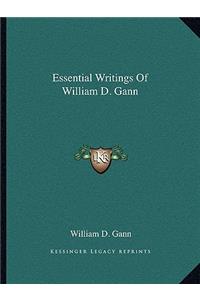 Essential Writings of William D. Gann