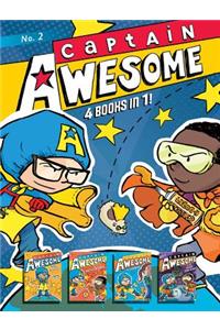 Captain Awesome 4 Books in 1! No. 2: Captain Awesome to the Rescue, Captain Awesome vs. Nacho Cheese Man, Captain Awesome and the New Kid, Captain Awesome vs. the Spooky, Scary House