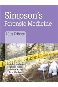 Simpson's Forensic Medicine, 13th Edition