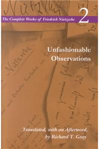 Unfashionable Observations