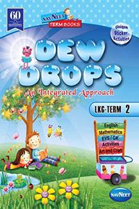 Navneet Term BooK- Dew Drop's LKG Term 2 JR.K.G. |English| Pre School Book|