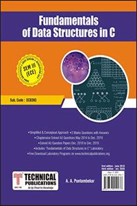 Fundamentals of Data Structures in C for BE Anna University R17 CBCS (III-ECE - EC8394)