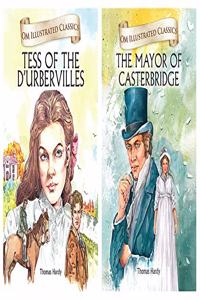 Om Illustrated Classics: Collection of Thomas Hardy (Set of 2) (Tess of the D'urbervilles and The Mayor of Casterbridge)
