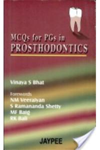 MCQs for PGs in Prosthodontics