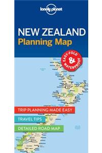 Lonely Planet New Zealand Planning Map 1