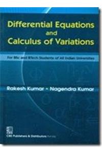Differential Equations and Calculus of Variations