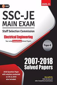 Ssc 2021 Junior Engineer Electrical Engineering Paper II Conventional Solved Papers (2007-2018)