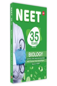 NEET 35 Years Biology - NEET Previous Years Solved Papers (Chapter & Topic-Wise with Solutions) (2022-1988) | (AV Publication)
