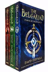 The Belgariad 3 Books Collection Set by David Eddings (Pawn of Prophecy, Queen of Sorcery, Magician Gambit)