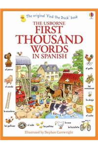 First Thousand Words in Spanish