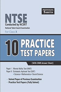 Sahitya Bhawan national talent search examination entrance exam 10 practice test papers for class 10