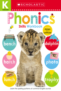Phonics Kindergarten Workbook: Scholastic Early Learners (Skills Workbook)