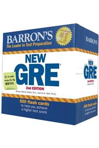 Barron's New GRE Flash Cards