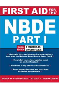 First Aid for the NBDE Part 1, Third Edition