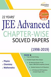 Wiley's 22 Years' JEE Advanced Chapter-Wise Solved Papers (1998 - 2019)