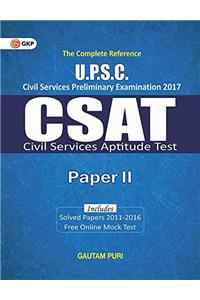 UPSC CSAT Civil Services Aptitude Test Paper-II