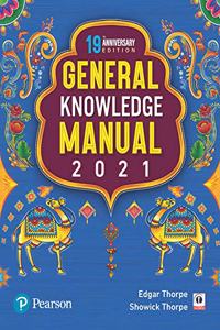 Pearson General Knowledge Manual 2021 | For UPSC, State Civil Services, Bank PO, SBI, SSC & other competetive exams