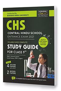 Central Hindu School (CHS) For Class 9 Entrance Exam 2021 Complete Guidebook In English
