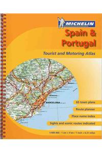 Michelin Spain & Portugal Tourist and Motoring Atlas
